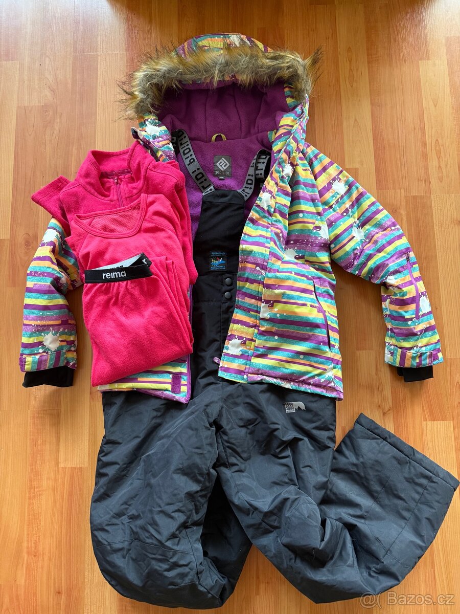 Prodám dívčí lyžařský set 152