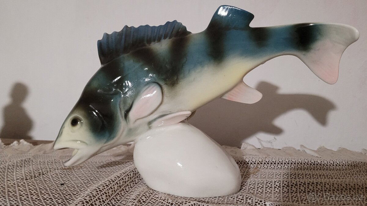 Royal Dux - Okoun - Ryba