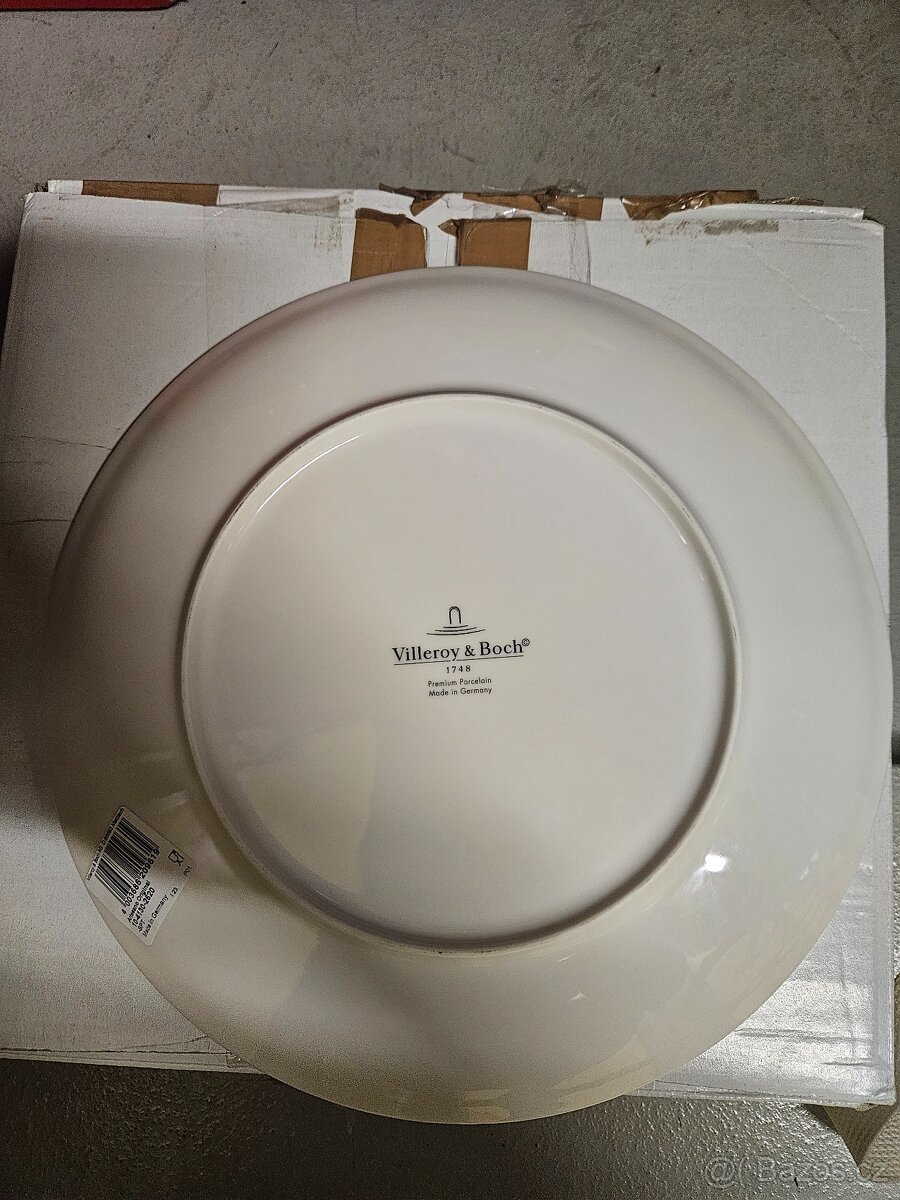 Mělké porcelánové talíře Villeroy & Boch Artesano