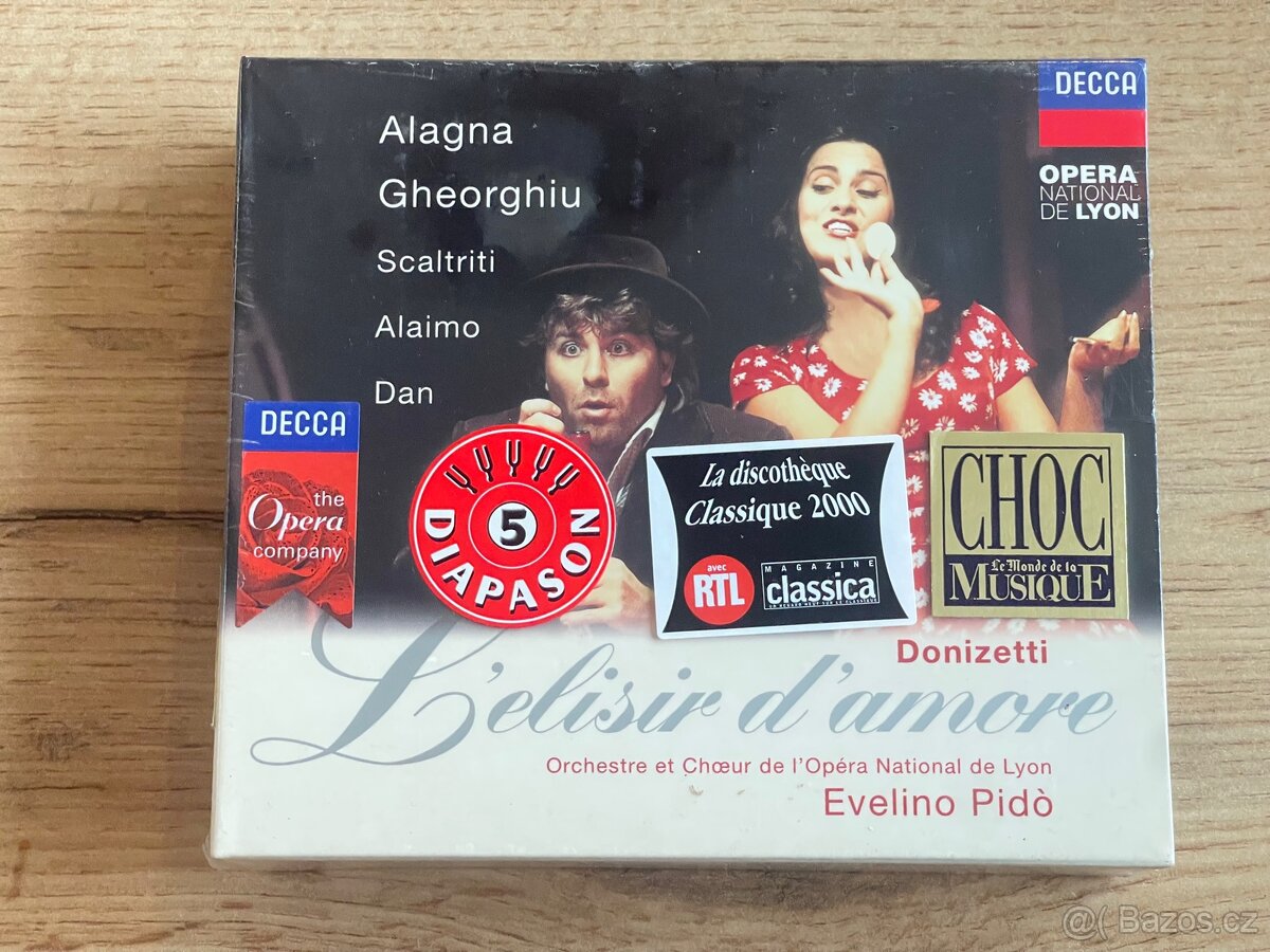 CD – Donizetti – L’elisir d’amore (Alagna, Gheorghiu)
