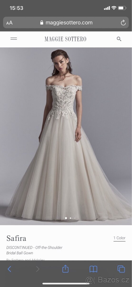 Svatební šaty Sottero and Midgley