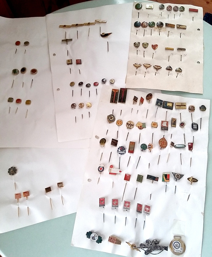 Sbírka odznaků a plaket