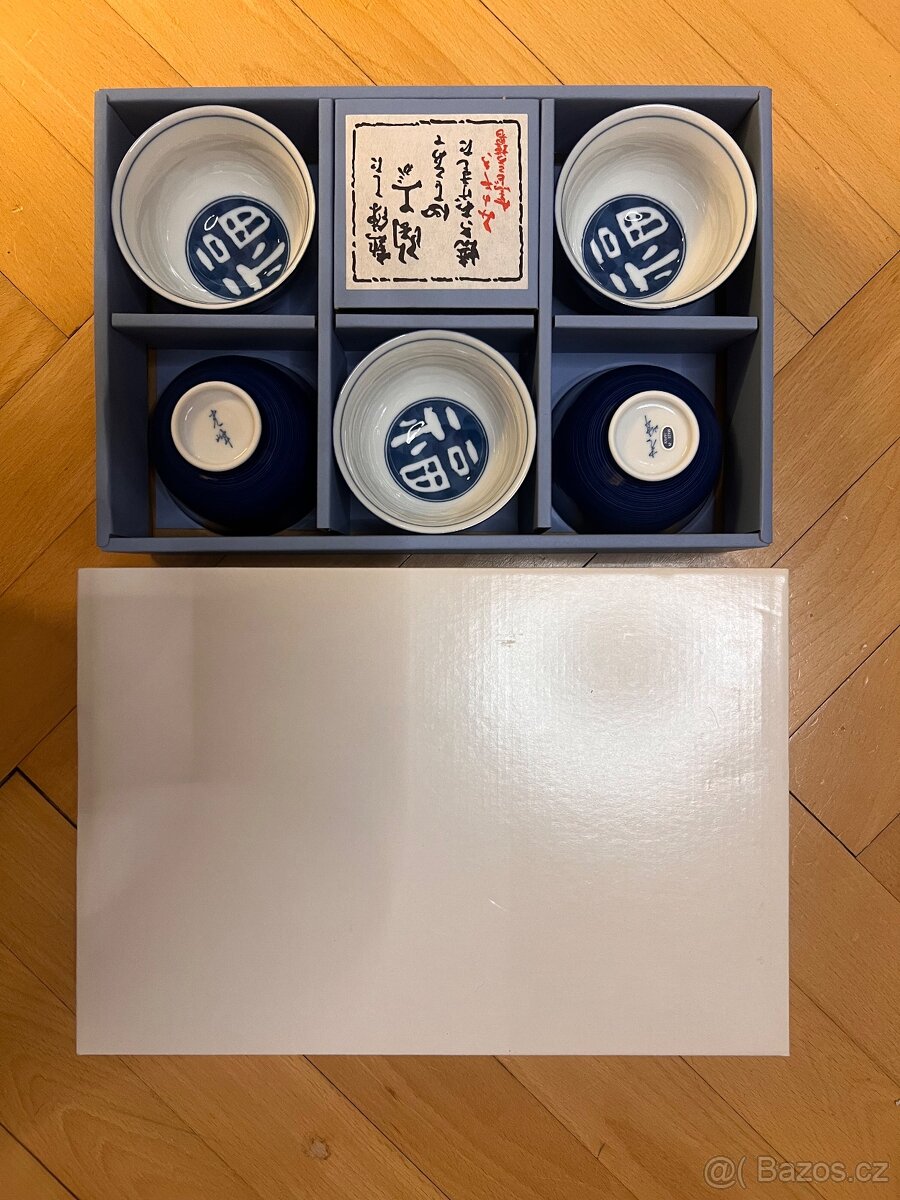 Nový set 5 japonských šálků