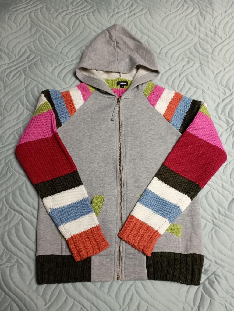 dívčí mikina s kapucí zn. Fluid