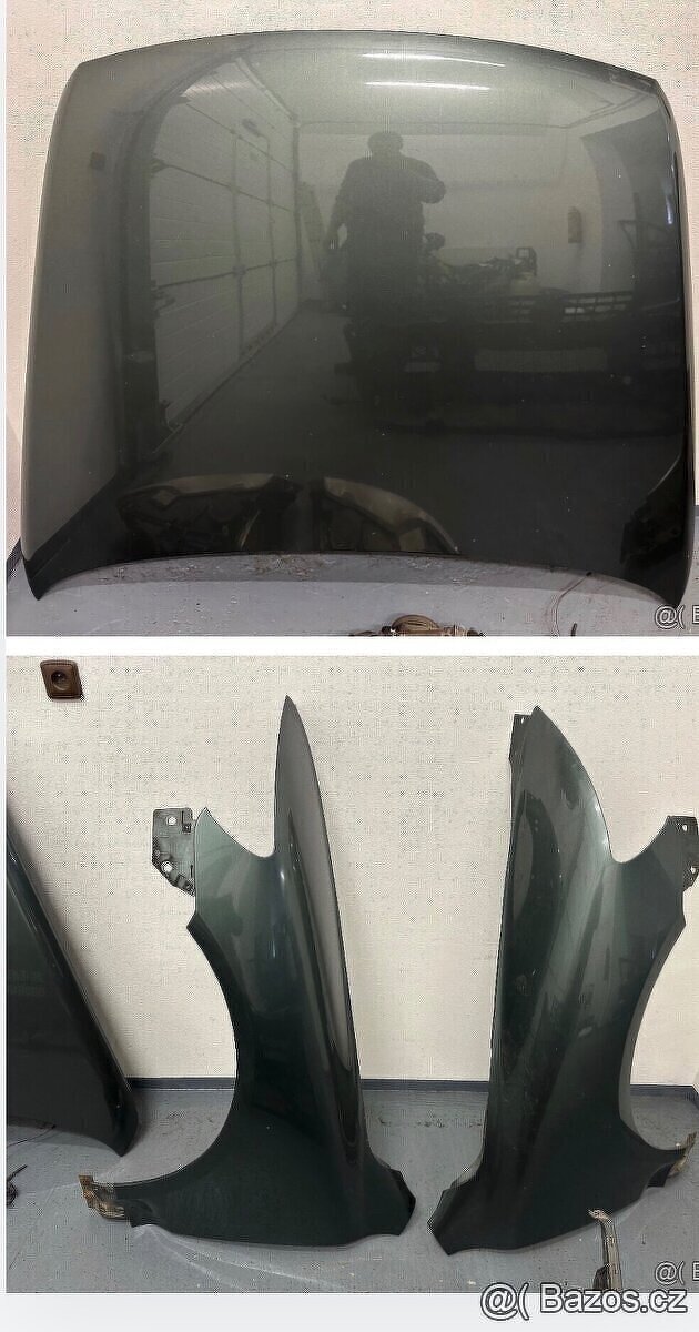 VW Touareg facelift kapota a blatníky