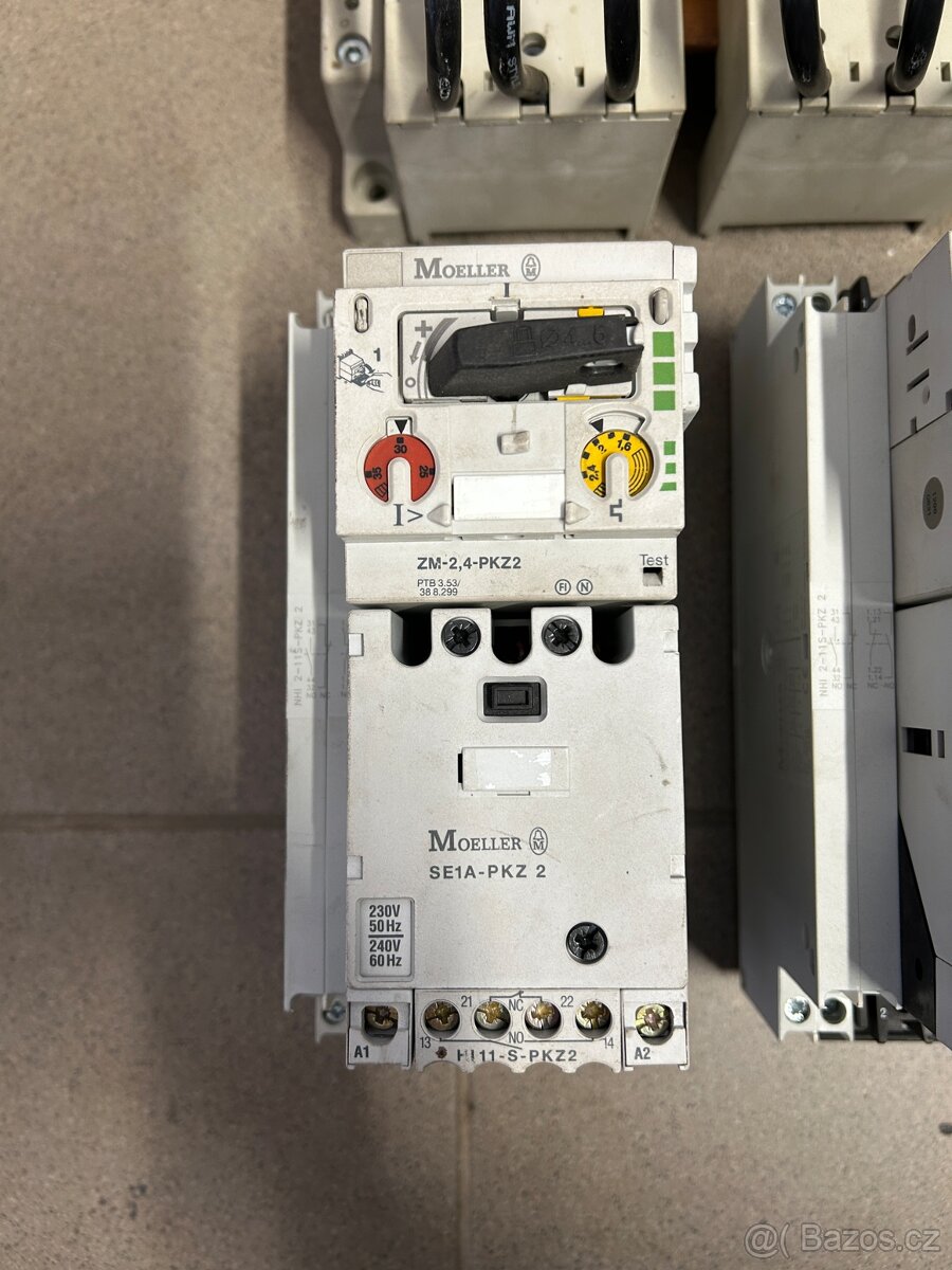 Motorový spouštěč/ochranný jistič