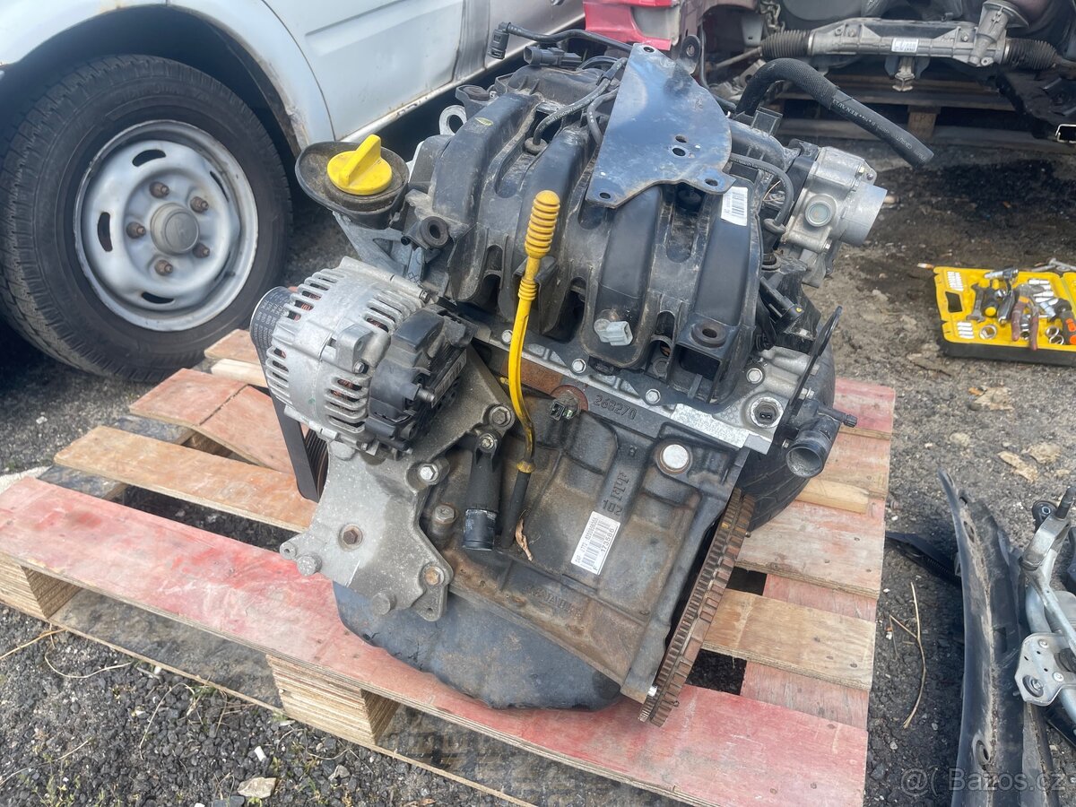 Motor renault twingo 2 D4FJ772 nájezd 91 xxx km