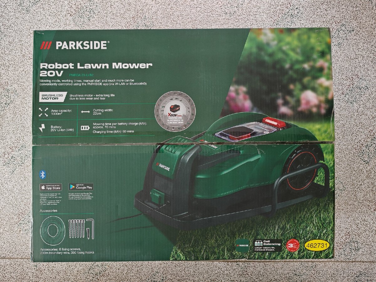NOVÁ robotická sekačka na 1000 m2 v záruce