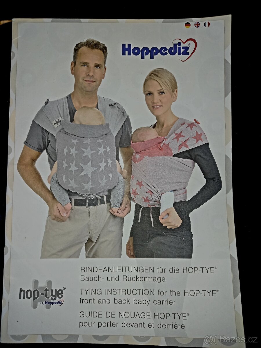 Nosítko pološátek Hop-Tye od Hoppediz