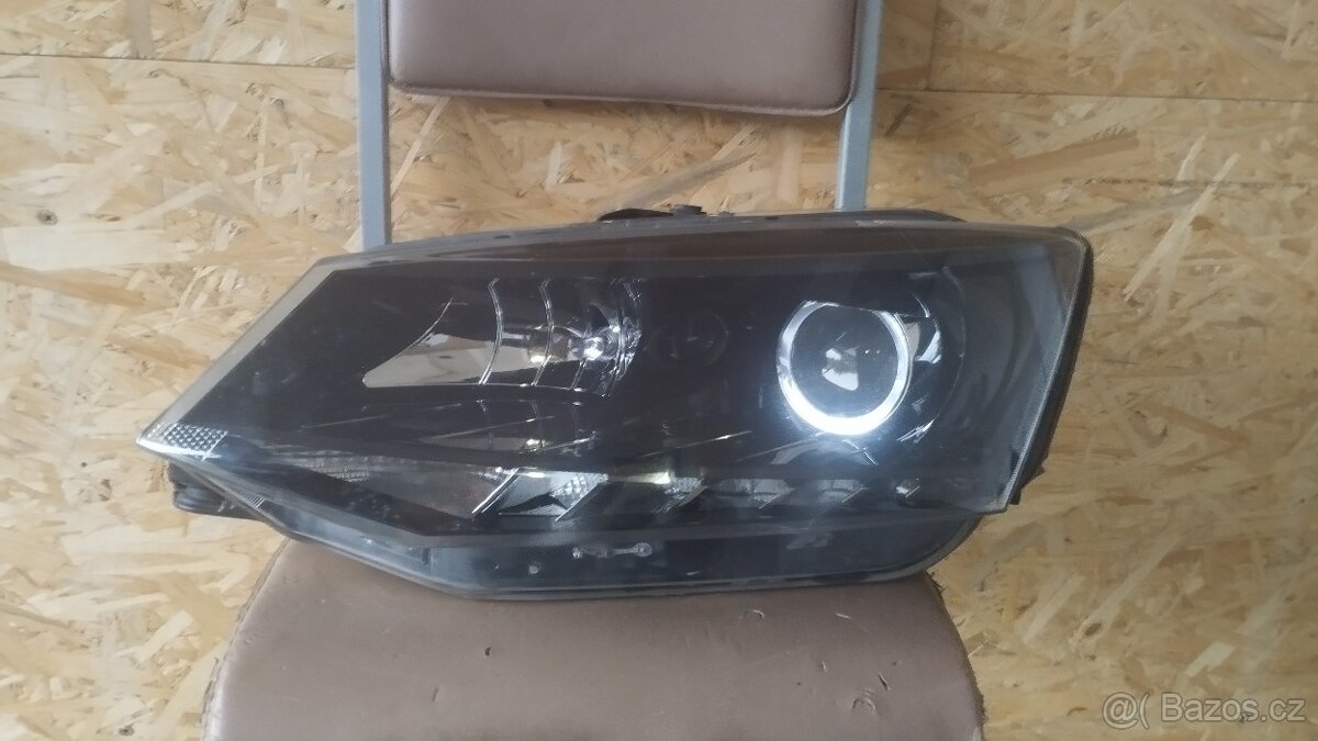 Levé přední světlo Škoda fabia 3 čočka