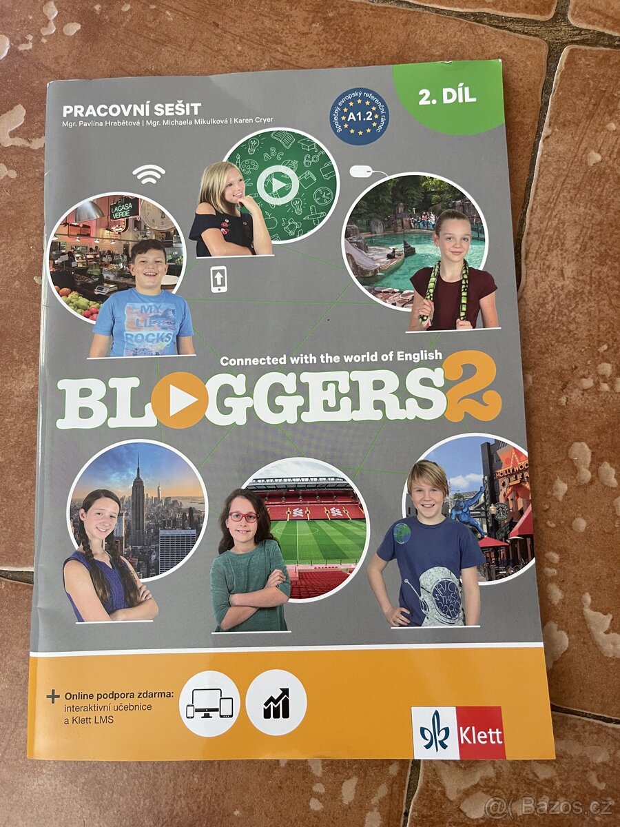 Pracovní sešit Bloggers2 2.díl, nepopsaný