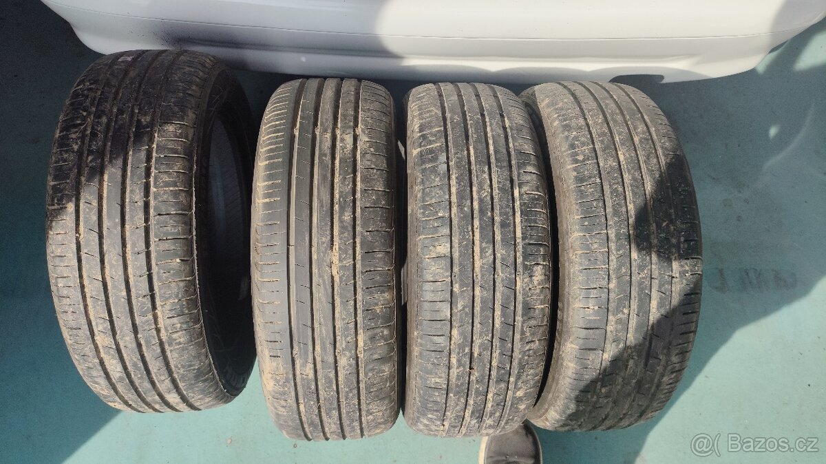 Prodám 4x pneu 195/55r16 cena za vsechny