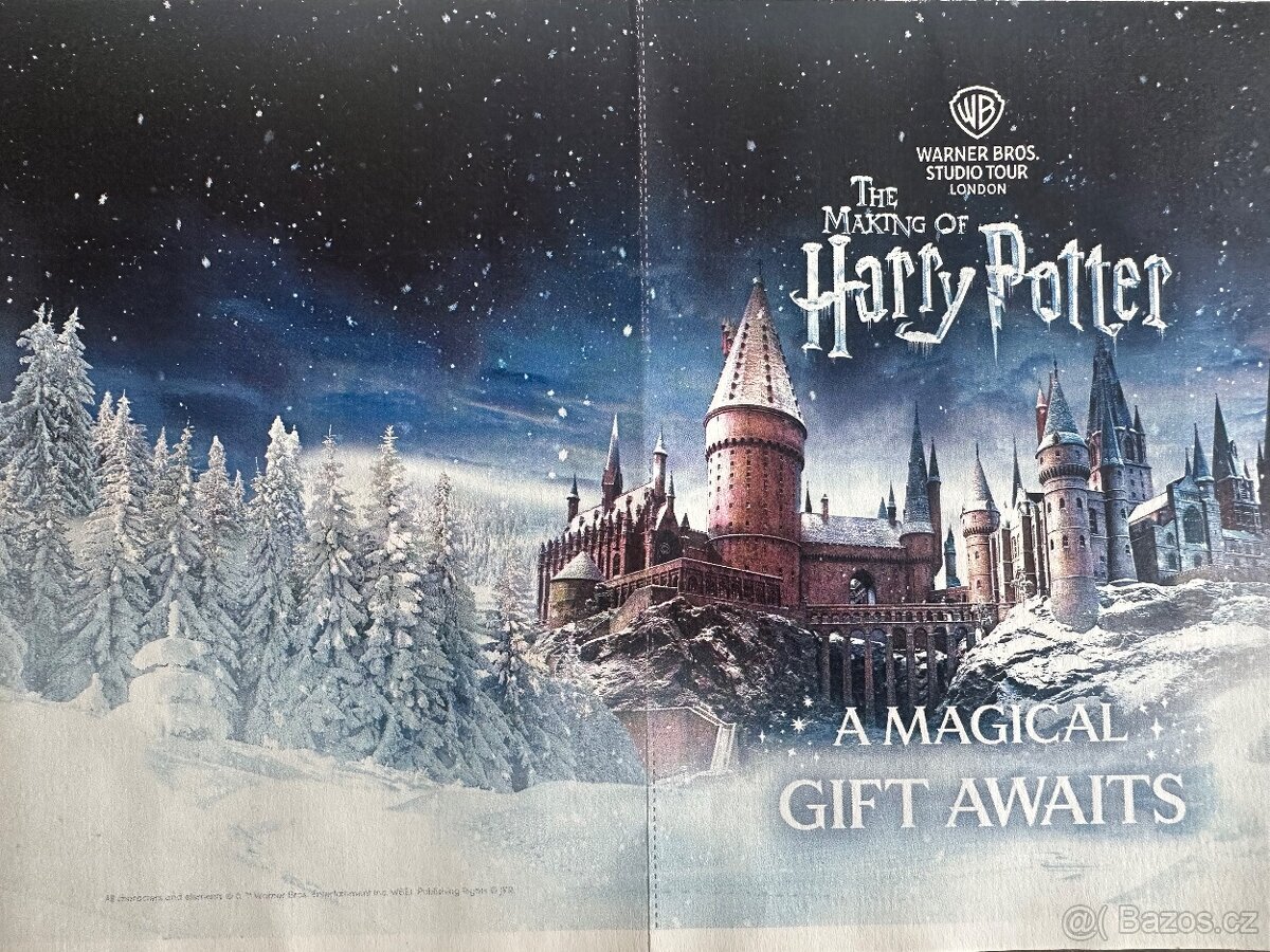 Vstupenky do Harry Potter studia ve Warner Bros v Londýně