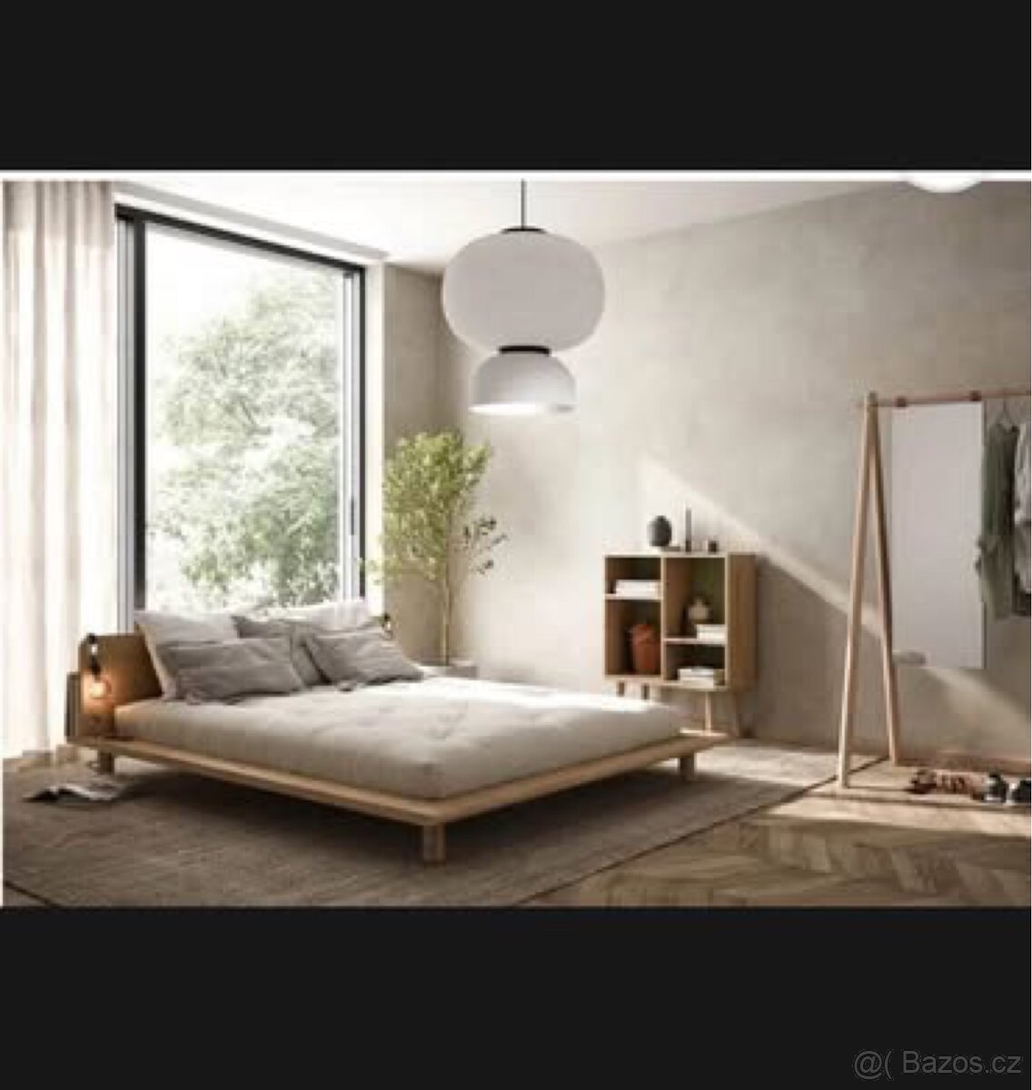 Dvoulůžková postel Peek - Karup Design