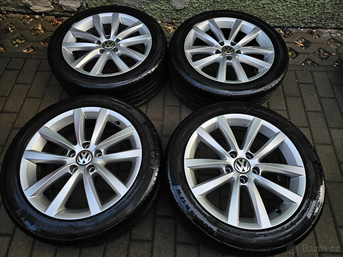 ALU kola letní VW ori Passat B6 B7 5x112 R17 ET47