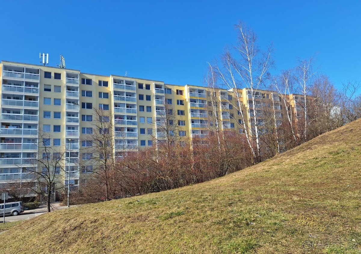 Byt 2+kk 41, 66 m s lodžií 3,46 m, sklep před rekonstrukcí