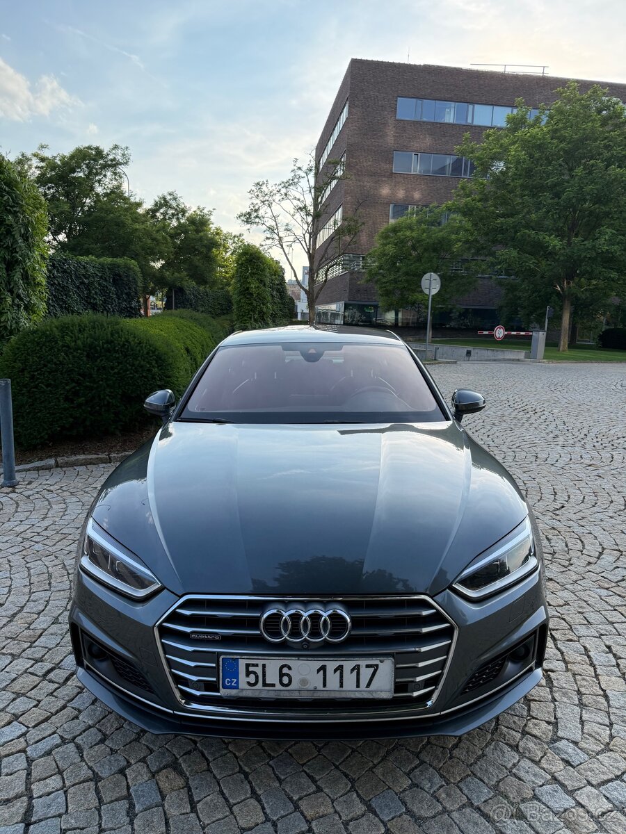 Prodám Audi A5 Sportback, 3.0TDI V6 200kw, Quattro,S-line