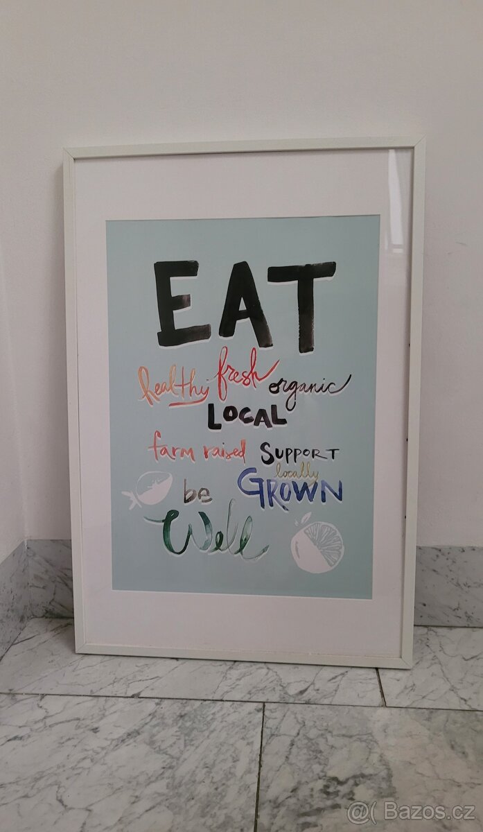 Prodám plakát IKEA ribba 22846, nový. 64×94
