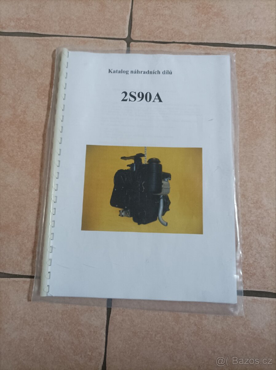 Katalog náhradních dílů motor 2s90a
