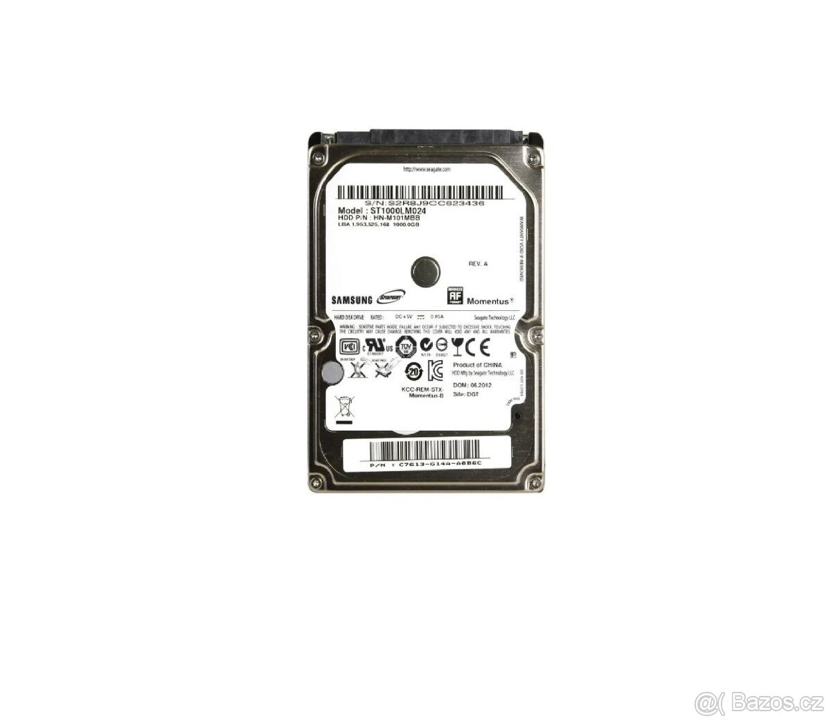 2,5" HDD Seagate Momentus ST1000LM024 1TB