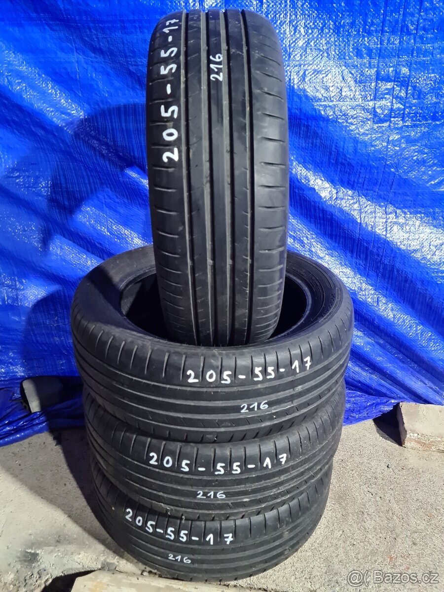 Letní pneu 205/55 R17 Dunlop