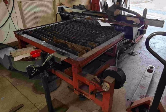 Použitá CNC plazma, včetně trubkořezu, CYBERTRONIC, r. 2019