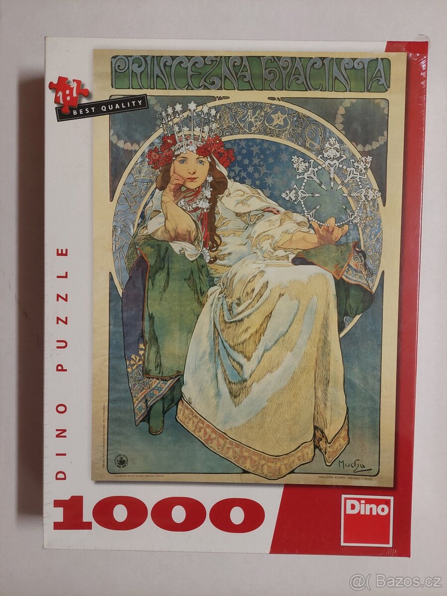 Puzzle Alfons Mucha 1000 dílků