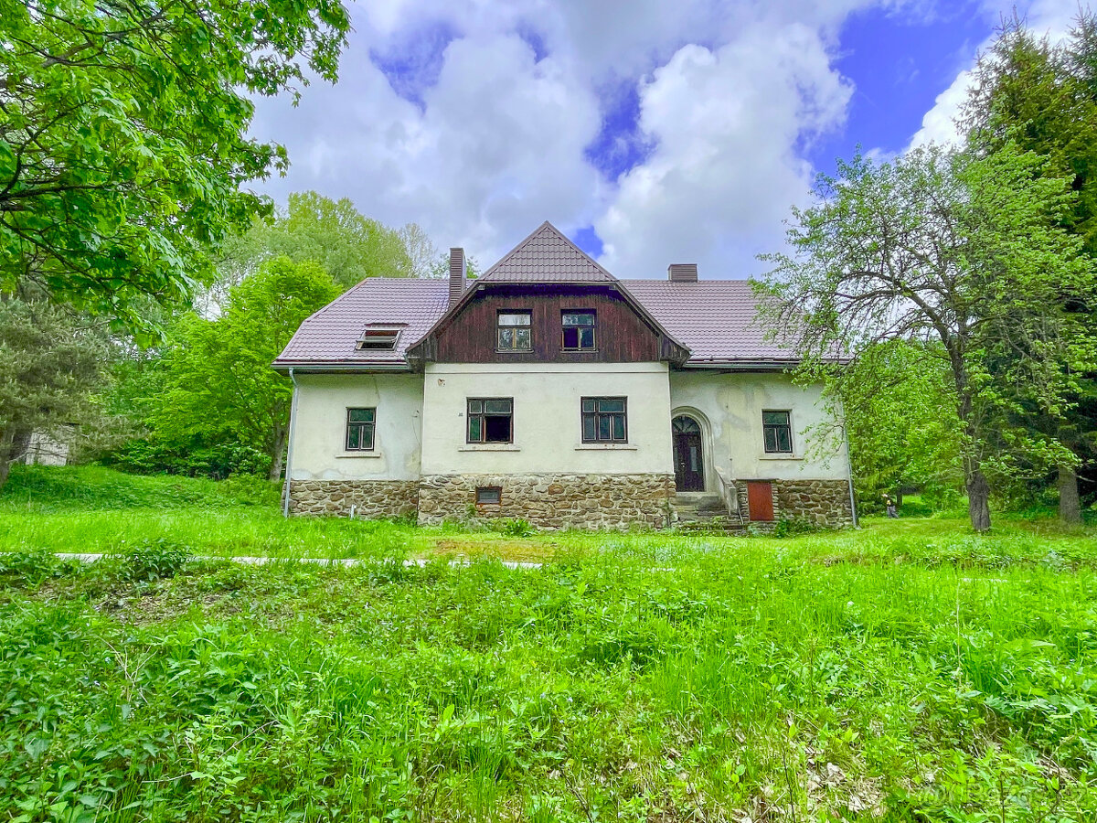 Prodej chalupy na šumavské samotě u Horní Vltavice