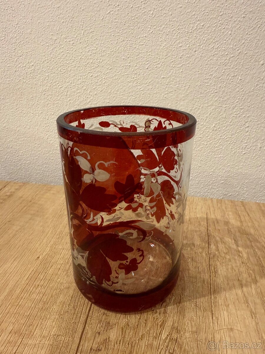 Stará sklenice Andeken