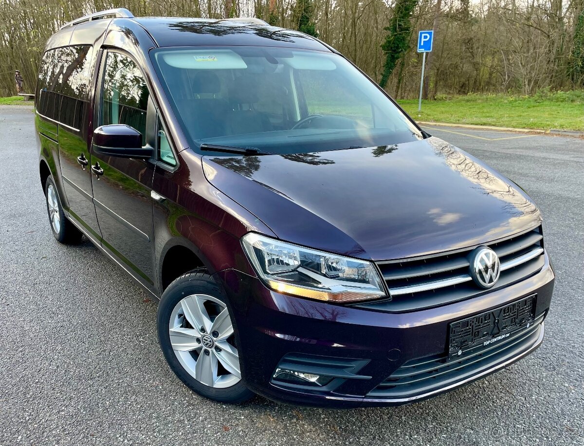 VW Caddy MAXI 2.0TDI 75kw 2018 7-míst , TAŽNÉ,CAR PLAY