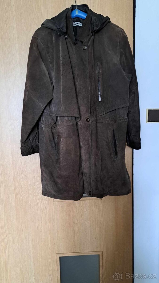 Dámský semišový kabát