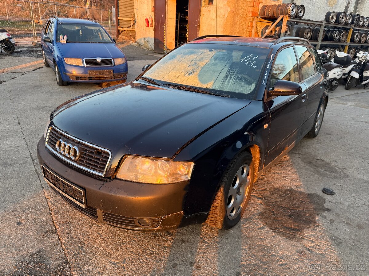 Náhradní díly - Audi A4 2.5 TDI 114kW r.v. 2002