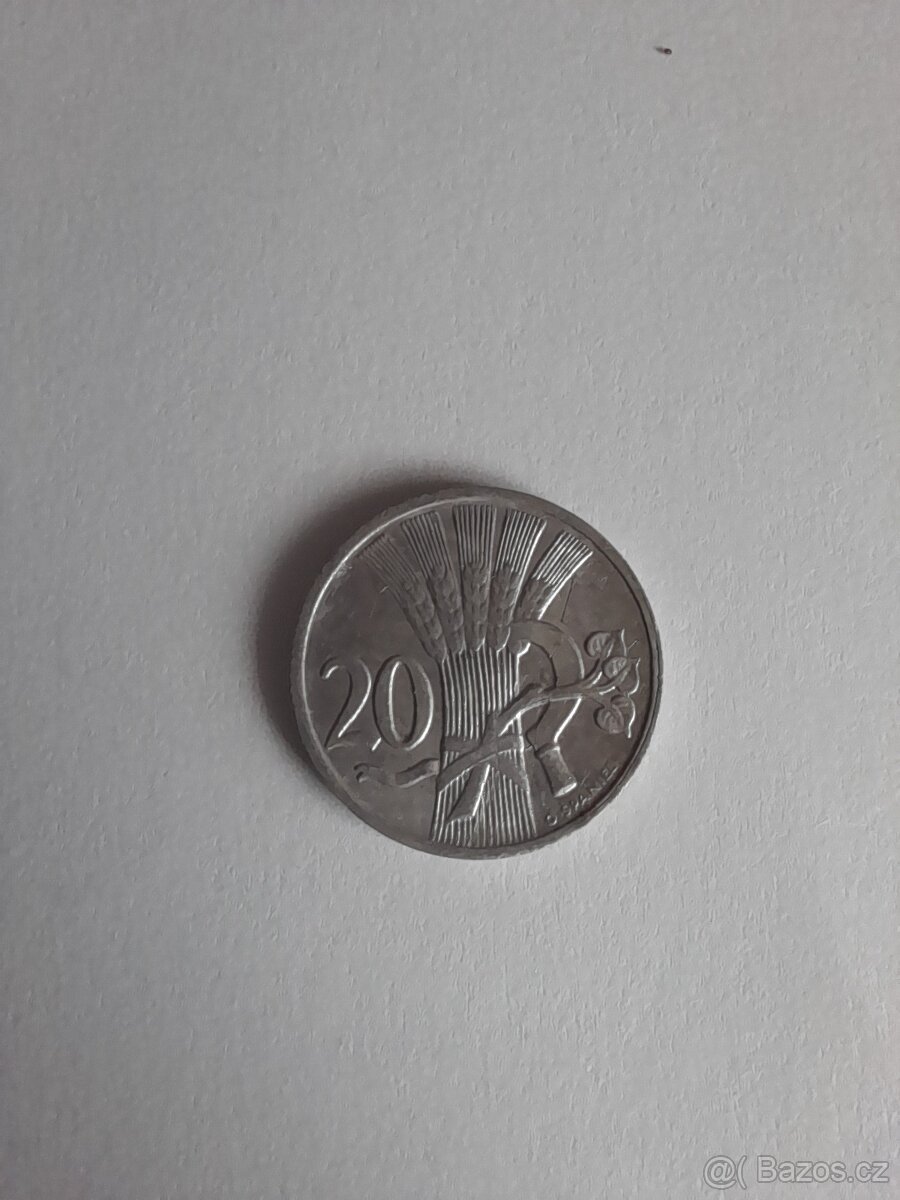 20 haléřů 1951