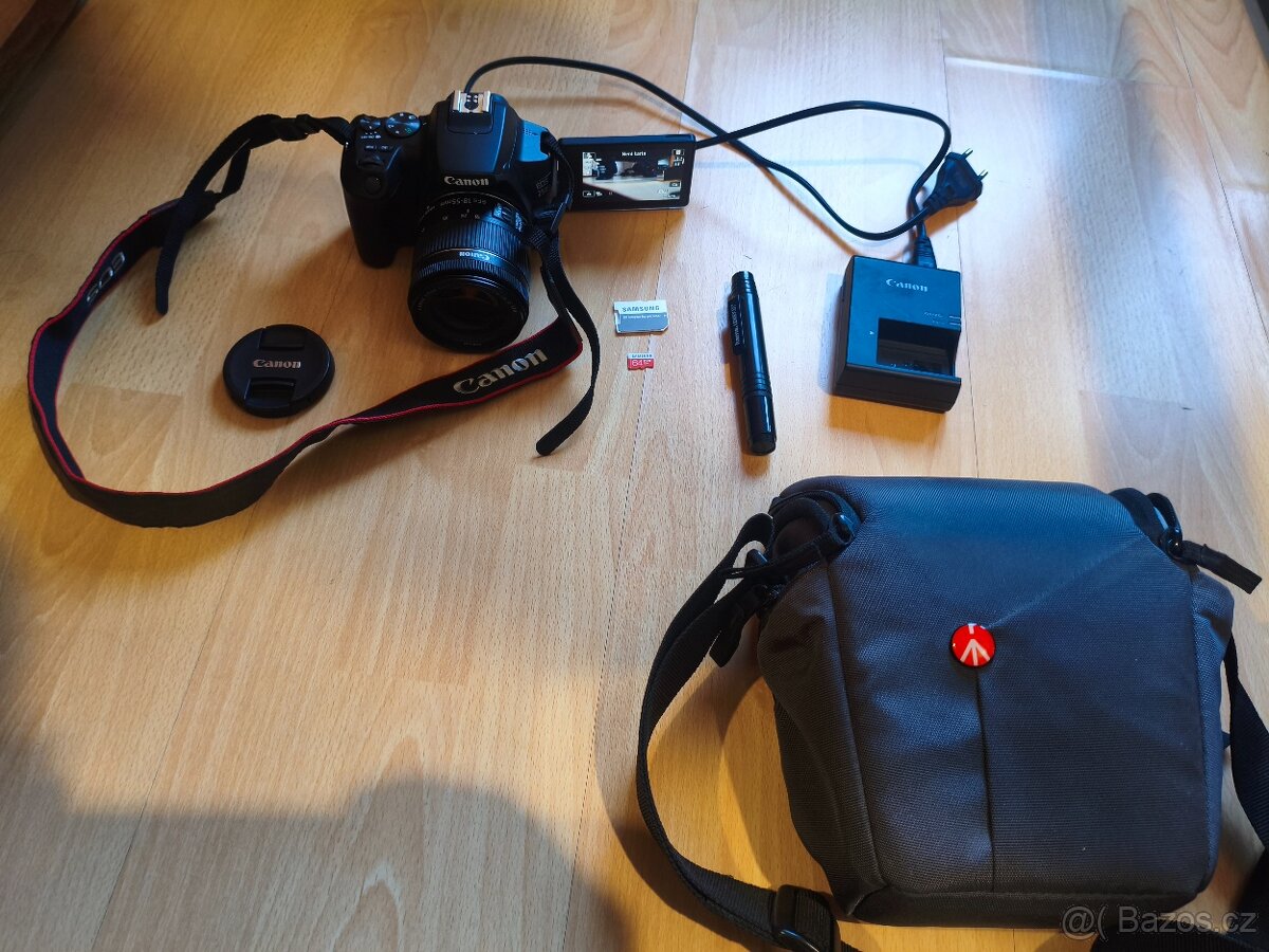 CANON EOS 250D + 18-55 IS STM + přísl.