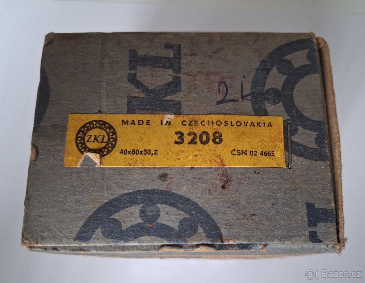 Ložisko ZKL 3208 /ČSSR, Uloženka