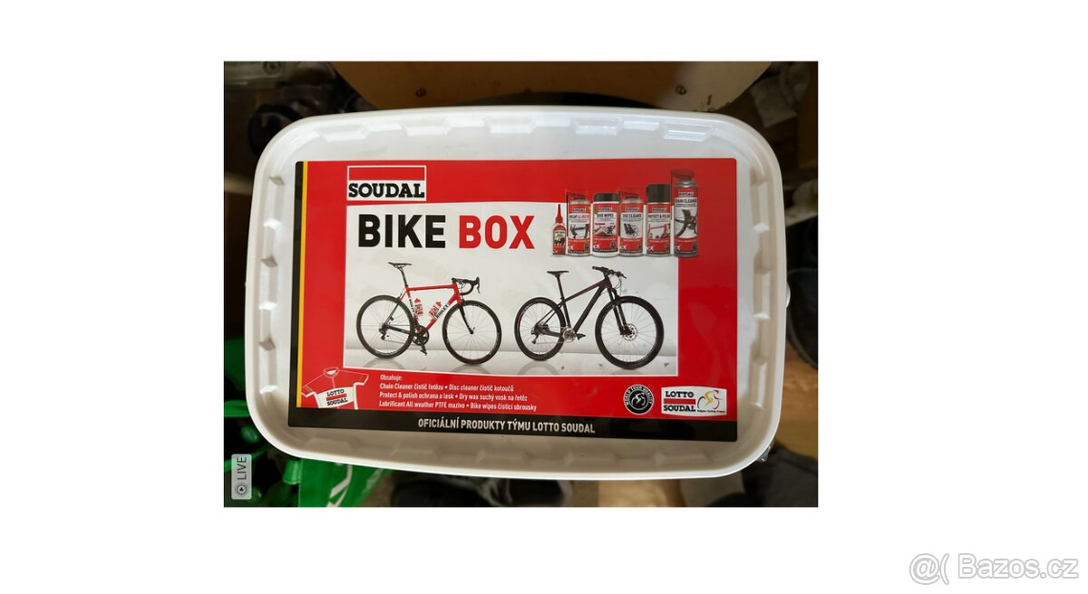 Soudal Bike Box sada na čištění a údržbu jízdních kol