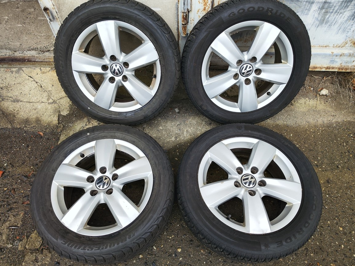 16"celoroční alu sada Siracusa 5x112 origo VW Caddy Golf 5 6