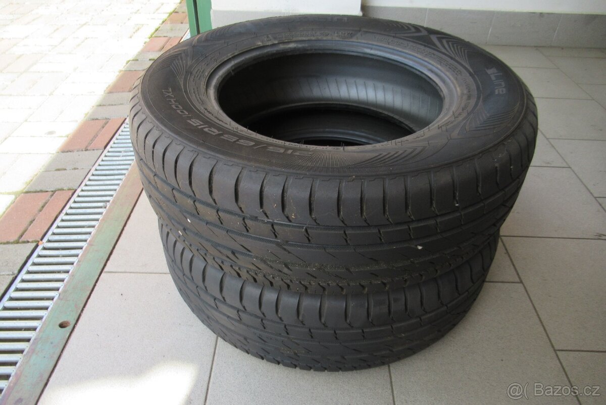 2x pneu Nokian Line 215/65 r15