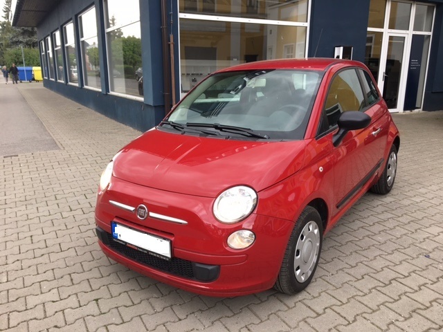 Fiat 500 8V 51 kW Man5 RED-V zachovalém stavu-PRODÁM