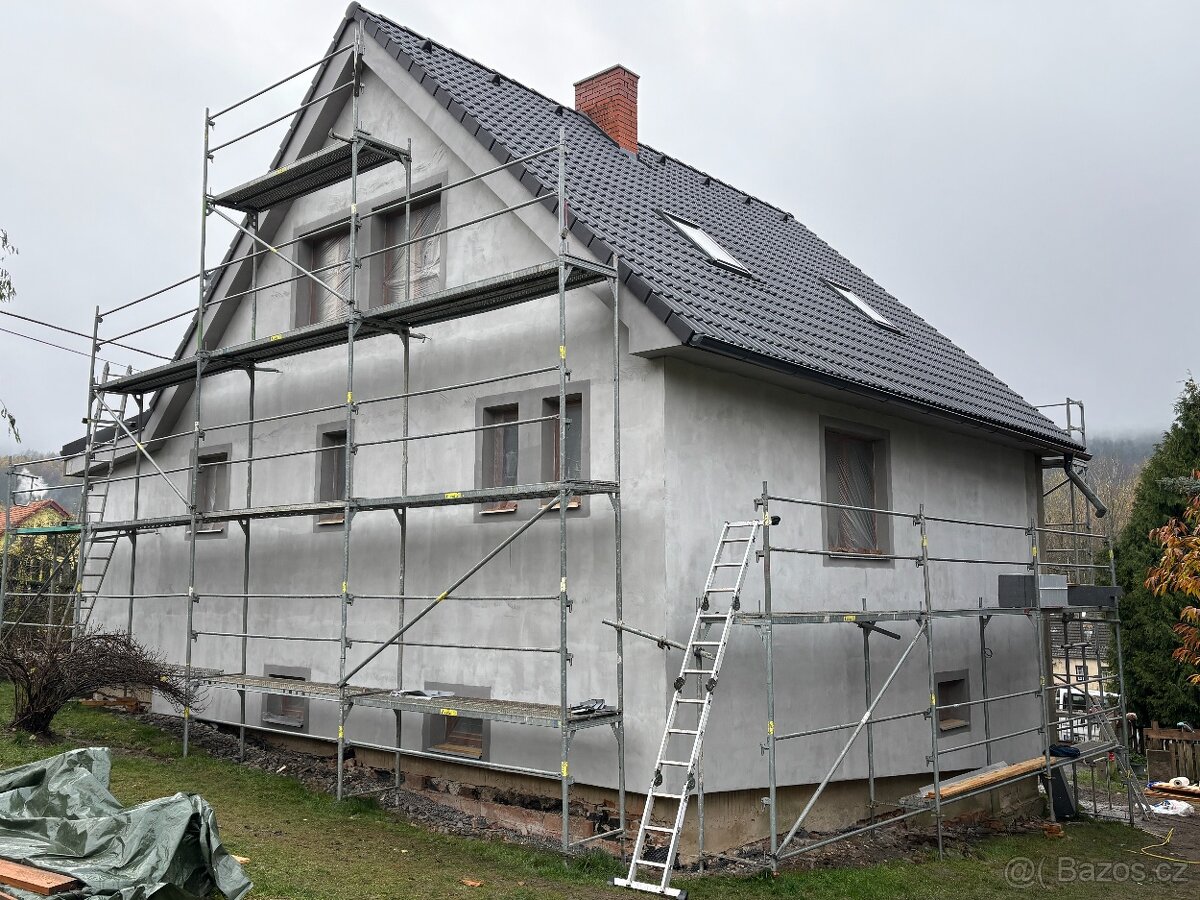 Tesařské, pokrývačské, klempířské práce zateplení-dotace