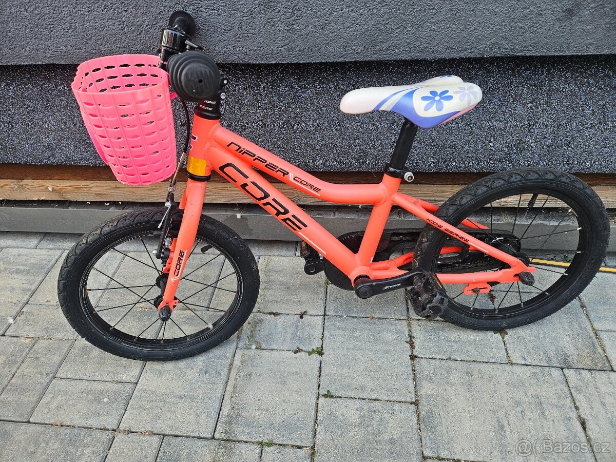 Dětské kolo corre nipper 16 růžové