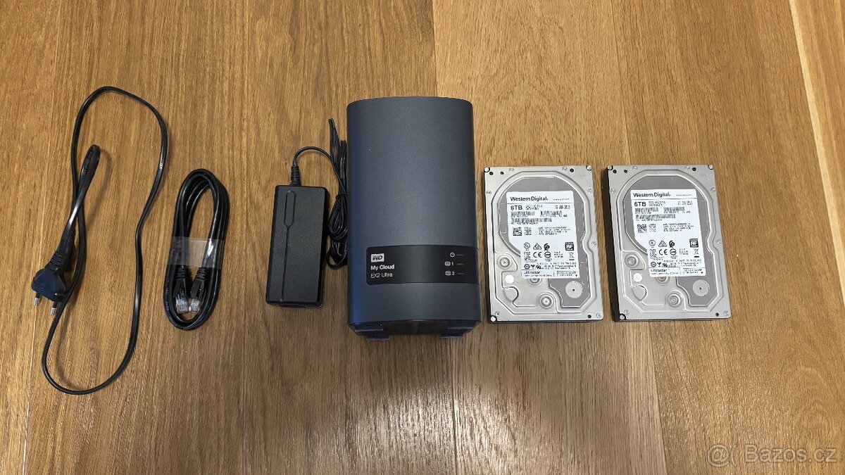 NAS server WD My Cloud EX2 Ultra 12TB