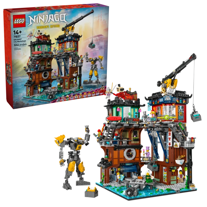 LEGO 71837 Dílny v NINJAGO® City