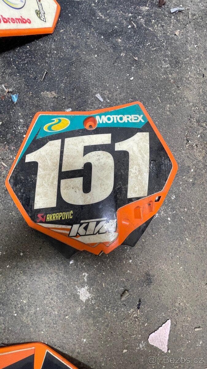 Kit plasty na KTM SX-SXF 2007 originál