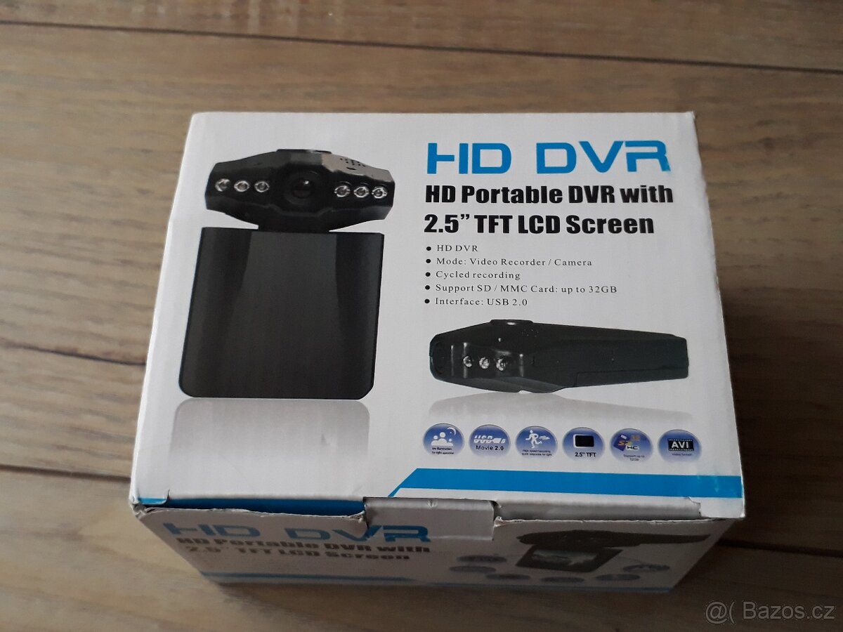 Autokamera HD DVR 2,5"TFT LCD