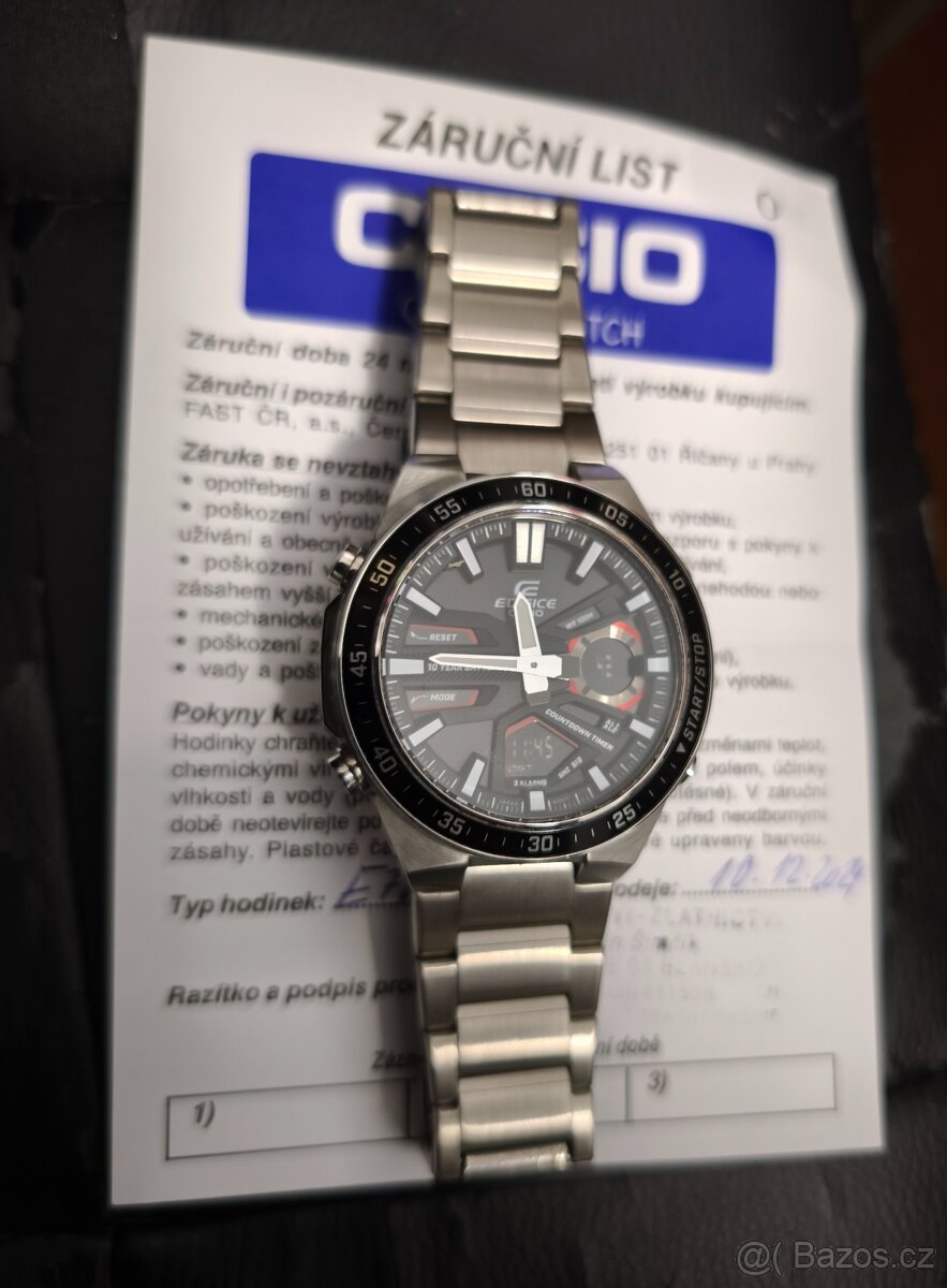 Hodinky Casio EDIFICE EFV-C110D-1A4VEF záruka