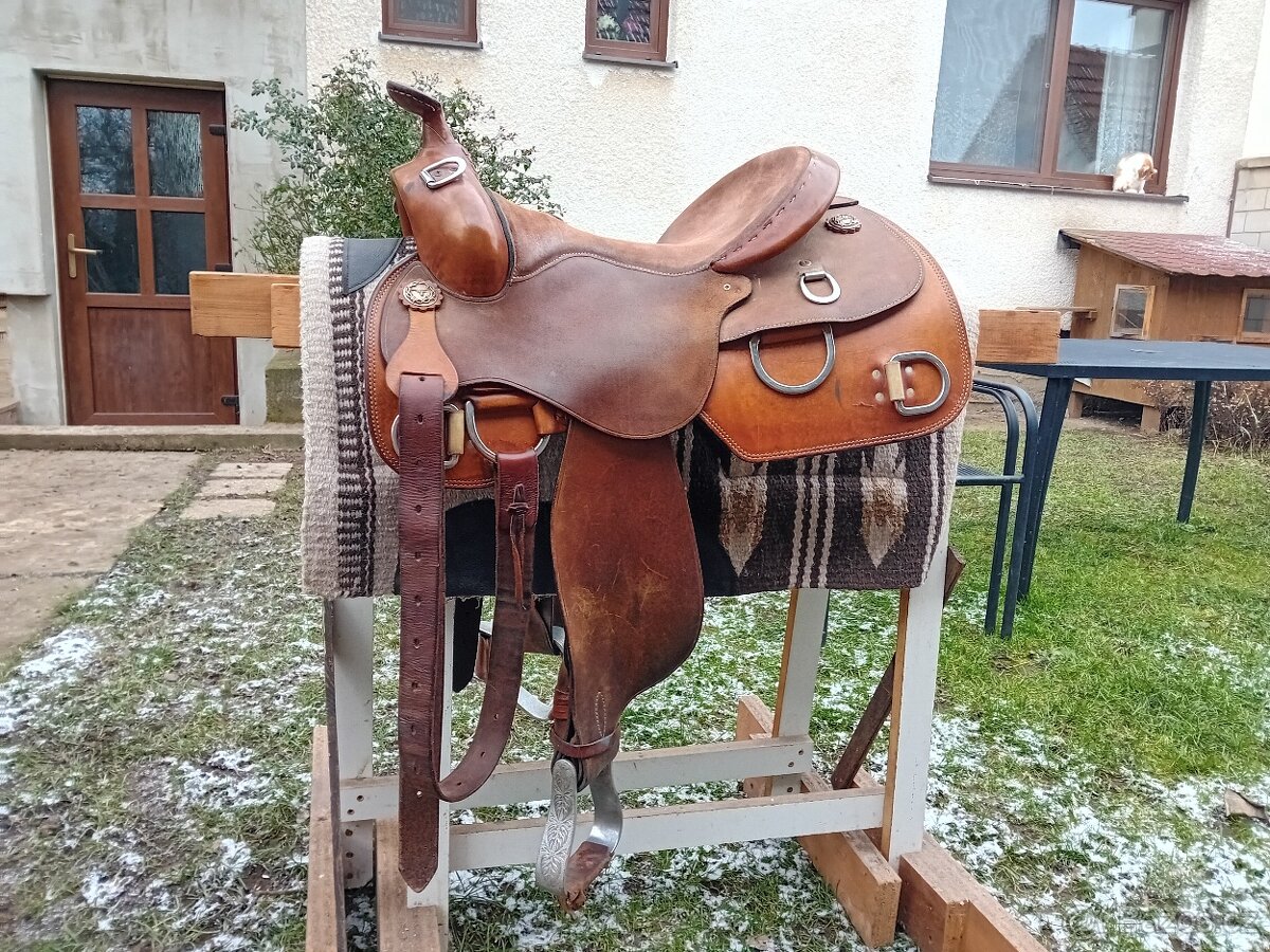 Westernové sedlo CL saddlery