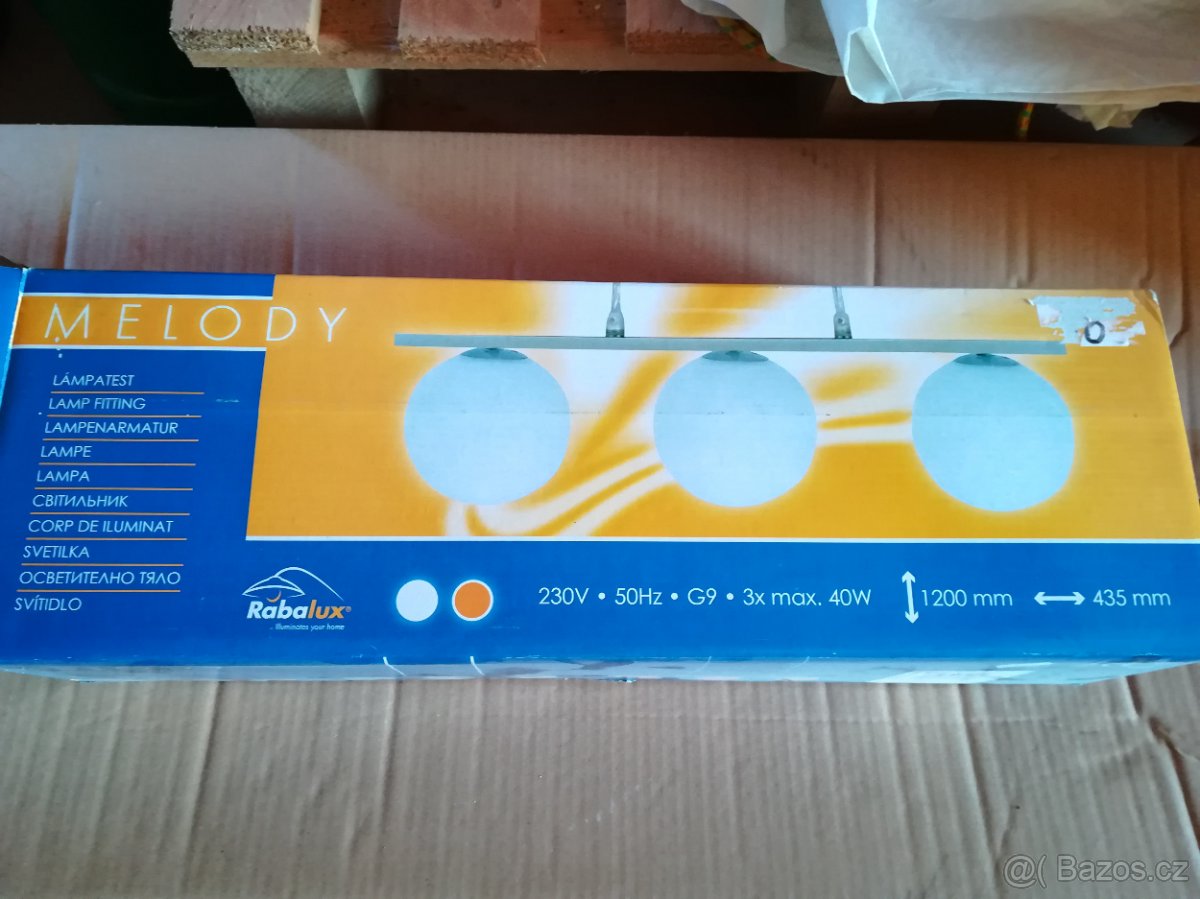 Moderní lustr - 500,-Kč