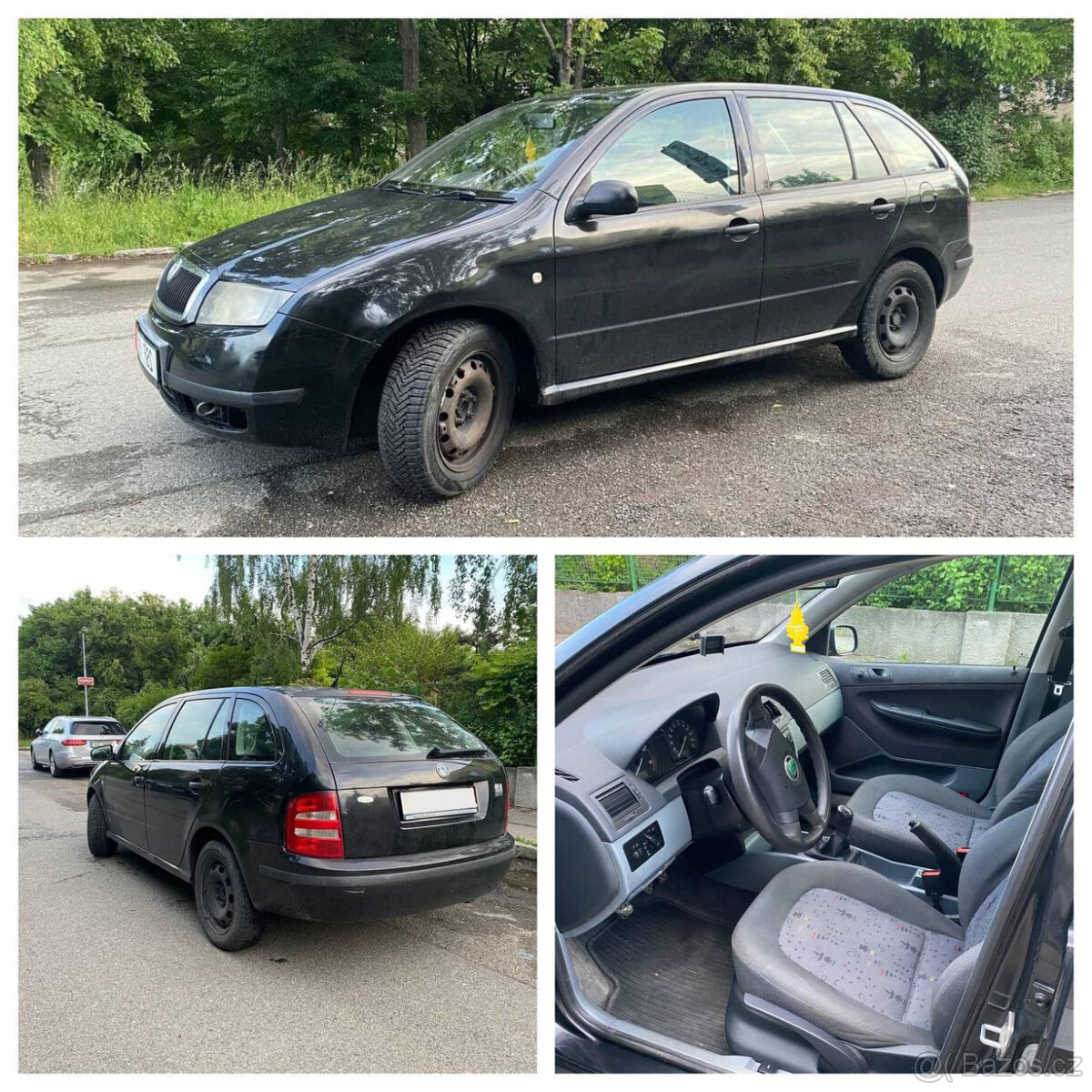 Pronájem Skoda Fabia I combi diesel 1999Kč/týden (bez kauce)