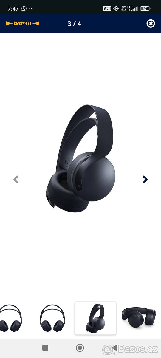 PlayStation 5 Pulse 3D Wireless Headset - Midnight Black